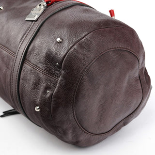 Chloe Brown Leather Paddington Boston Bag