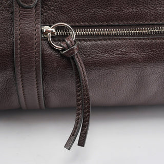 Chloe Brown Leather Paddington Boston Bag