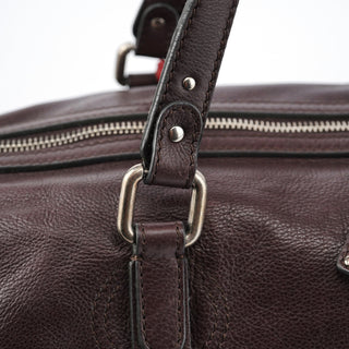 Chloe Brown Leather Paddington Boston Bag