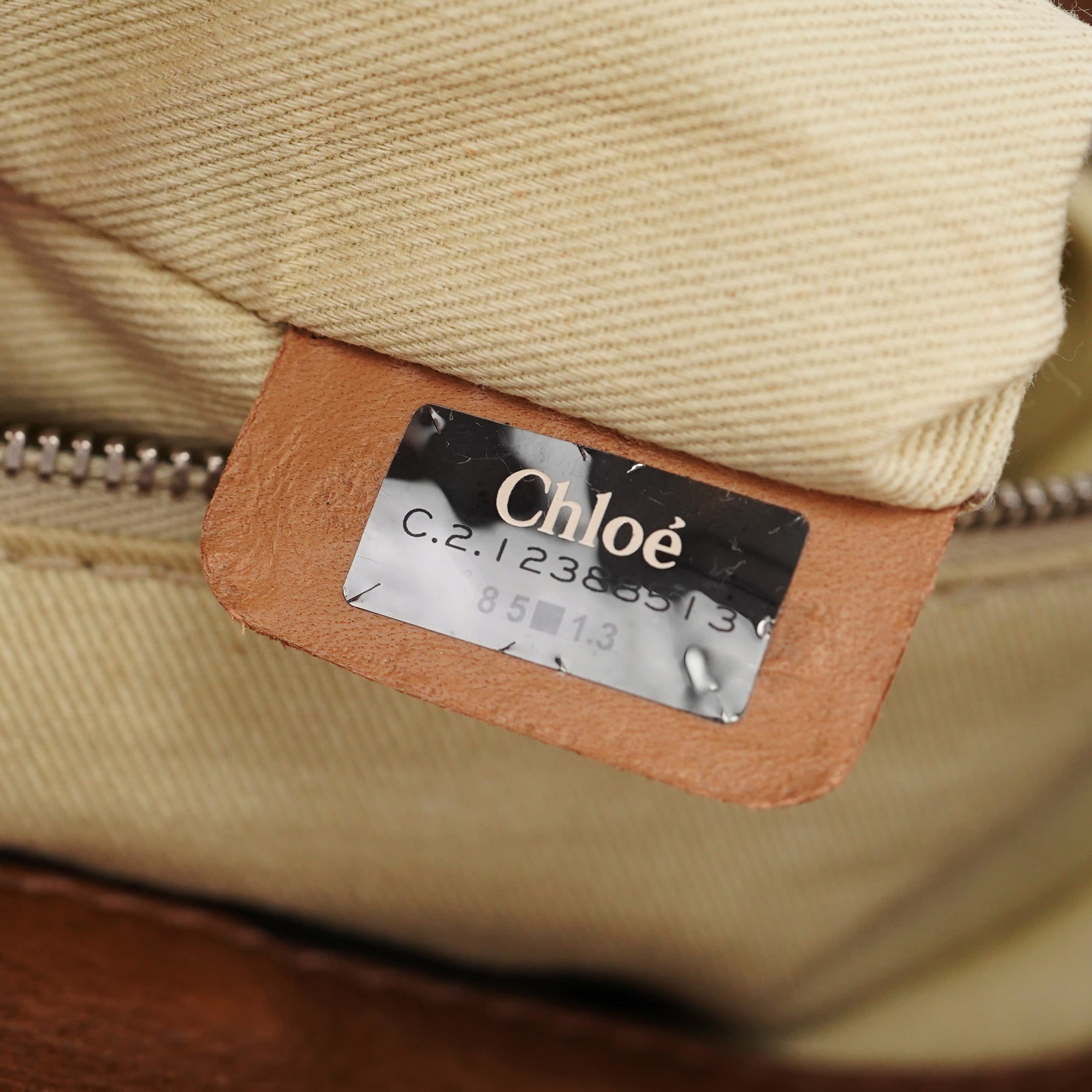 Chloé Borsa a spalla Paddington con lucchetto in pelle marrone