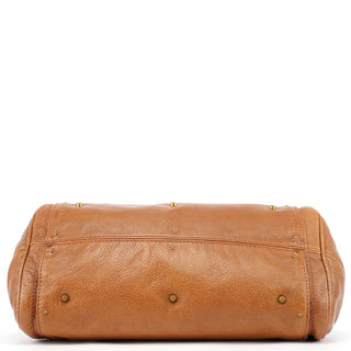 Chloé Brown Leather Paddington Shoulder Bag
