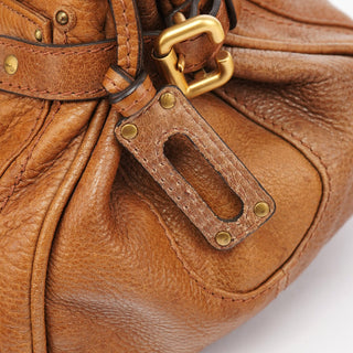 Chloé Brown Leather Paddington Shoulder Bag