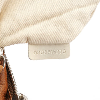 Chloé Brown Leather Paddington Shoulder Bag