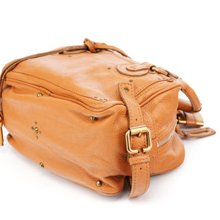 Chloe Brown Leather Paddington Shoulder Bag