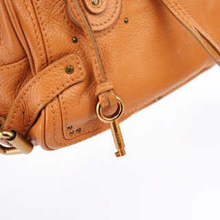 Chloe Brown Leather Paddington Shoulder Bag