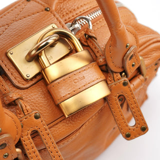 Chloe Brown Leather Paddington Shoulder Bag