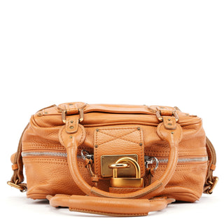 Chloe Brown Leather Paddington Shoulder Bag