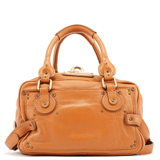 Chloe Brown Leather Paddington Shoulder Bag