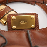 Chloé Brown Leather Paddington Tote Bag