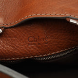 Chloé Brown Leather Paddington Tote Bag