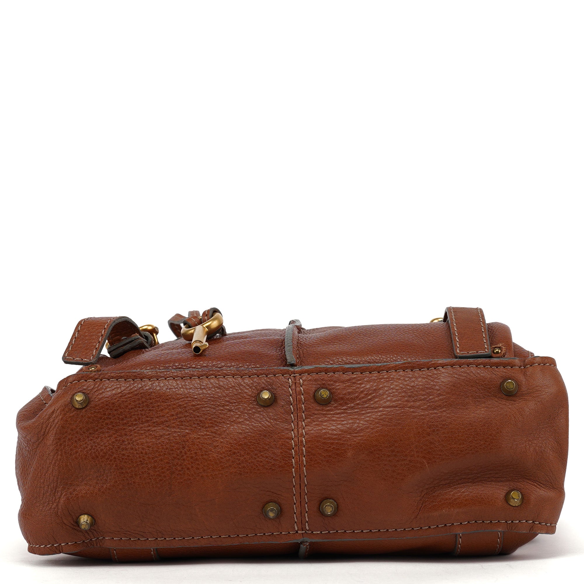 Chloé Brown Leather Paddington Tote Bag