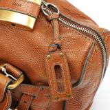Chloé Brown Leather Paddington Tote Bag