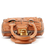 Chloé Brown Leather Paddington Tote Bag
