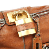 Chloé Brown Leather Paddington Tote Bag