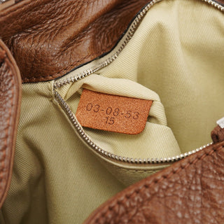 Chloe Brown Leather Paddington Tote Bag