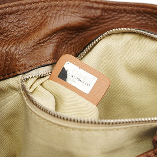 Chloe Brown Leather Paddington Tote Bag