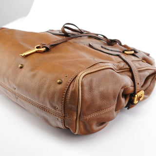 Chloe Brown Leather Paddington Tote Bag