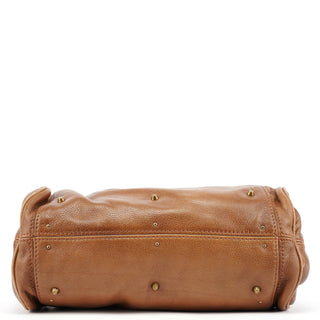 Chloe Brown Leather Paddington Tote Bag