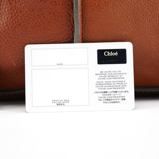 Chloe Brown Leather Paddington Tote Bag