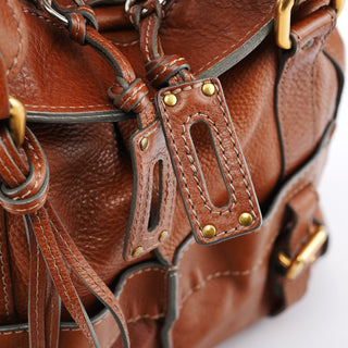 Chloe Brown Leather Paddington Tote Bag