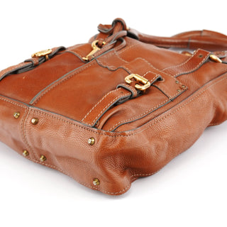 Chloe Brown Leather Paddington Tote Bag