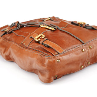 Chloe Brown Leather Paddington Tote Bag