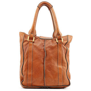 Chloe Brown Leather Paddington Tote Bag