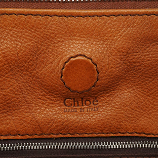 Chloe Brown Leather Paddington Tote Bag