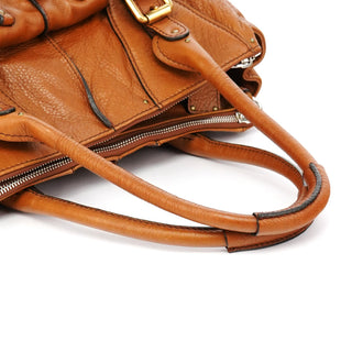 Chloe Brown Leather Paddington Tote Bag