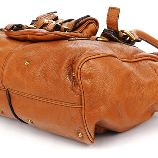 Chloe Brown Leather Paddington Tote Bag