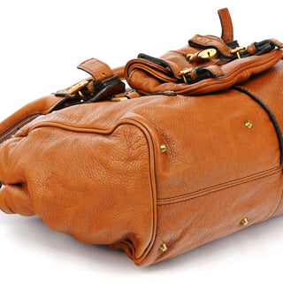 Chloe Brown Leather Paddington Tote Bag