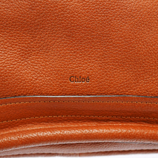 Chloe Brown Leather Paraty 2-Way Bag