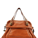 Chloe Brown Leather Paraty 2-Way Bag