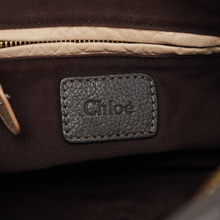 Chloe Brown Leather Paraty 2-Way Bag