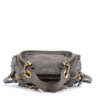 Chloe Brown Leather Paraty 2-Way Bag