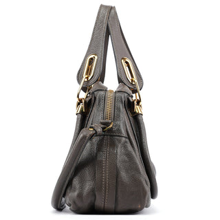 Chloe Brown Leather Paraty 2-Way Bag
