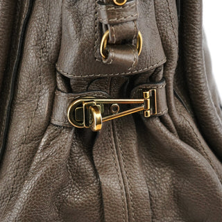 Chloe Brown Leather Paraty 2-Way Bag