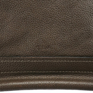 Chloe Brown Leather Paraty 2-Way Bag
