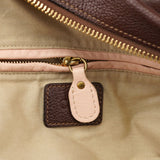 Chloé Brown Leather Paraty 2-Way Shoulder Bag