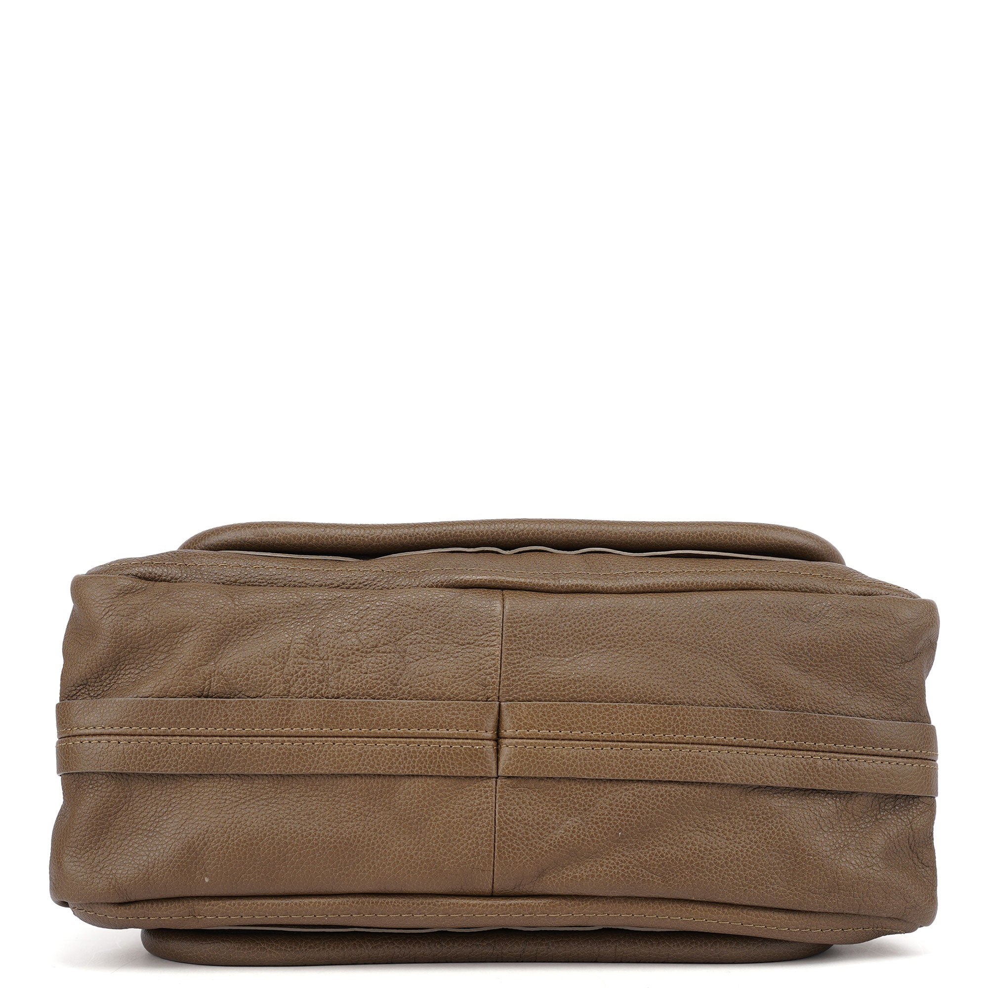 Chloé Sac deux portés Paraty en cuir marron