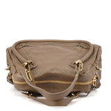 Chloé Sac deux portés Paraty en cuir marron