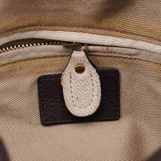 Chloé Brown Leather Paraty 2-Way Shoulder Bag