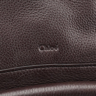 Chloé Brown Leather Paraty 2-Way Shoulder Bag