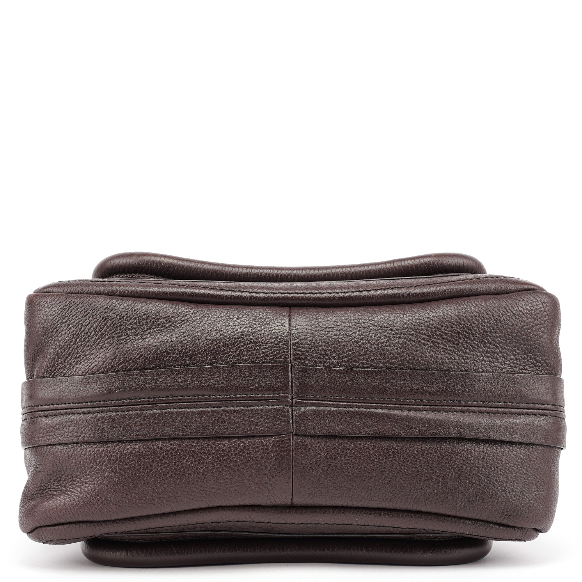Chloé Brown Leather Paraty 2-Way Shoulder Bag