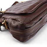 Chloé Brown Leather Paraty 2-Way Shoulder Bag