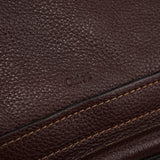Chloé Brown Leather Paraty 2-Way Shoulder Bag