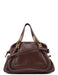 Chloé Brown Leather Paraty 2-Way Shoulder Bag