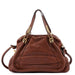 Chloé Brown Leather Paraty 2-Way Shoulder Bag