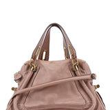 Chloé Borsa a spalla Paraty in pelle marrone