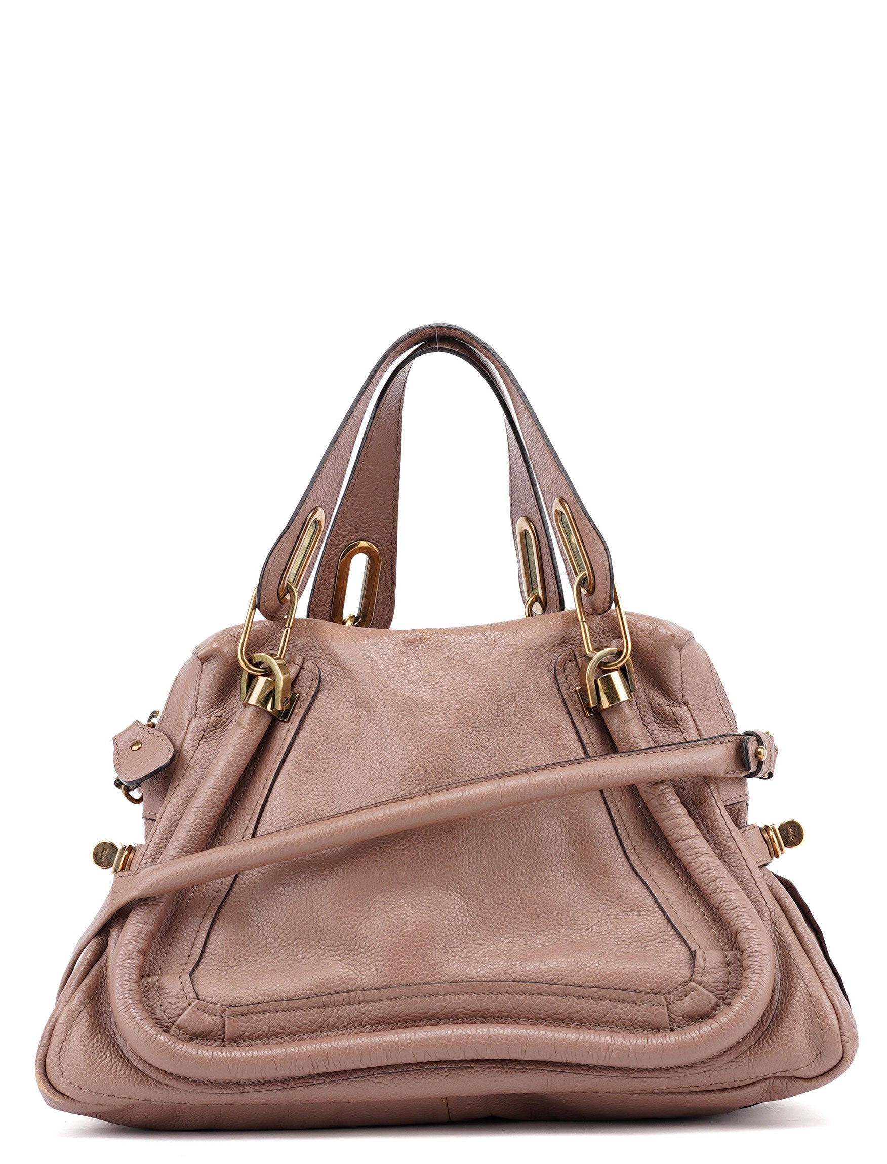 Chloé Borsa a spalla Paraty in pelle marrone